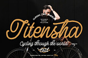 Herilego Sites Typeface, a Script Font by alit design (Thumbnail 5 of 17)