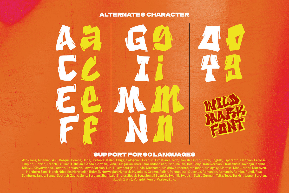Wild Mark, a Script Font by Ditatype (Photo 10 of 11)