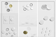 Enamel Pin Button Mockup Set, a Merchandise Mockup by Mego-studio (Thumbnail 7 of 7)