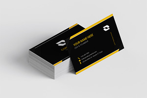 Modern Corporate Business Card, a Business Card Template by Artnivora.Std