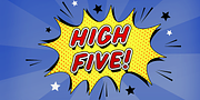 High Five, a Handwritten Font by FontSite Inc. (Thumbnail 1 of 4)