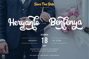 Yegufet, a Script Font by twinstd (Thumbnail 5 of 11)
