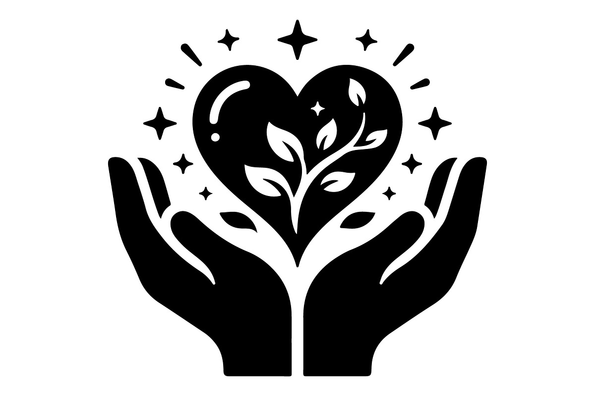 Love and Caring Hands Heart, an Object Graphic by Gfx_Store (Photo 2 of 27)