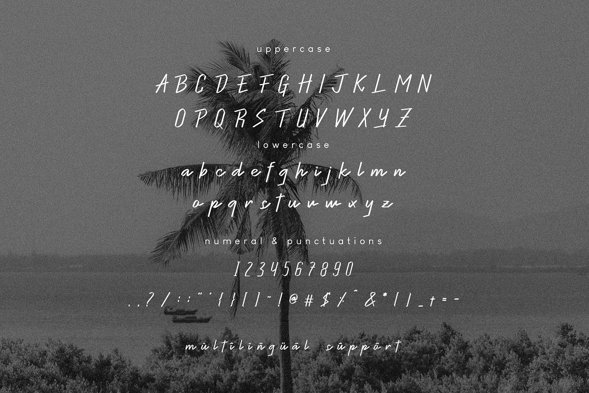 La Papela Aesthetic Script Font, a Script Font by Hishand Studio (Photo 6 of 8)