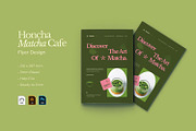 Honcha Matcha Cafe - Flyer, a Flyer Template by VUNIRA (Thumbnail 2 of 3)