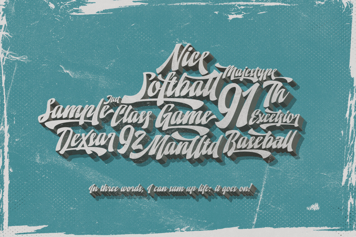 Doedel - Retro Vintage Font preview 5