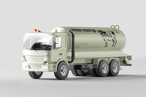 Tanker Truck Mockups