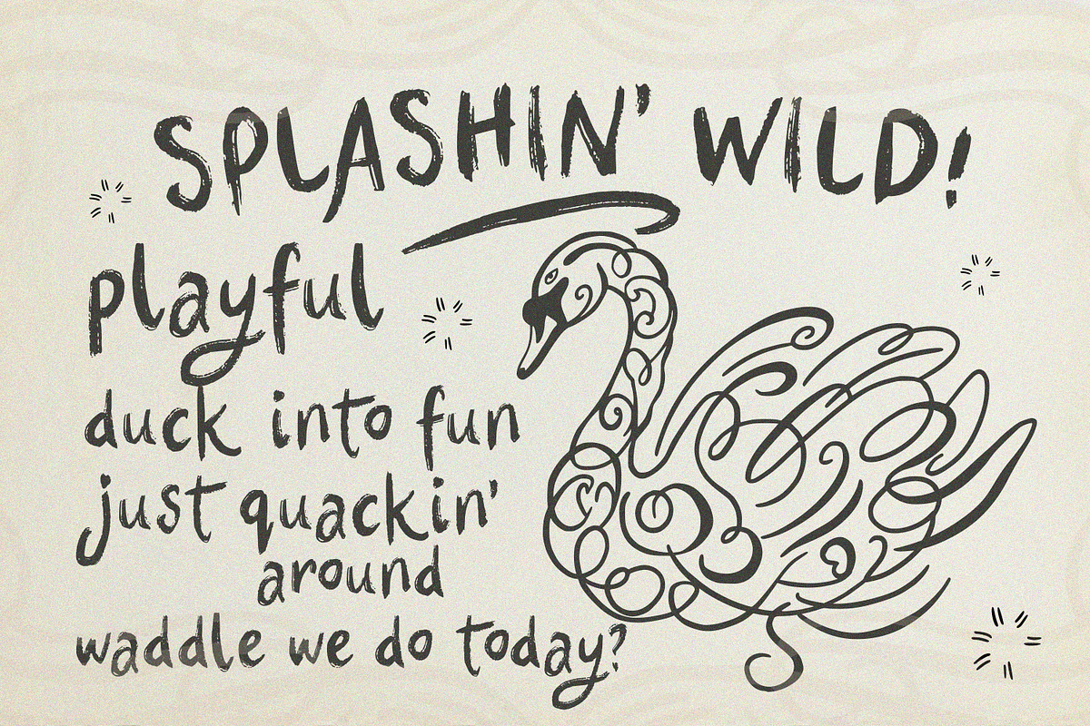 Whimsical Handwritten serif Fonts, a Handwritten Font by MaxArt Foundry (Photo 7 of 13)