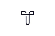 Letter T Link Logo, a Branding & Logo Template by Abir Hossain Waffi (Thumbnail 3 of 4)
