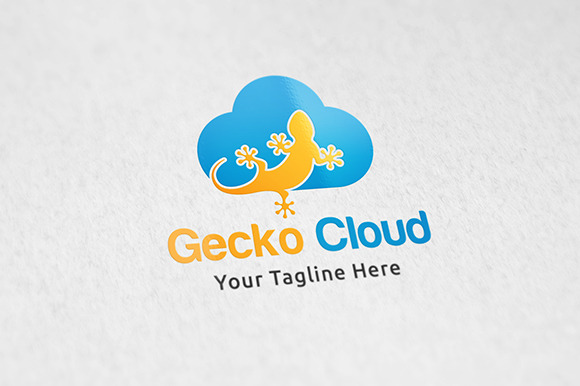 Gecko Cloud - Logo Template, a Branding & Logo Template by Martin-Jamez