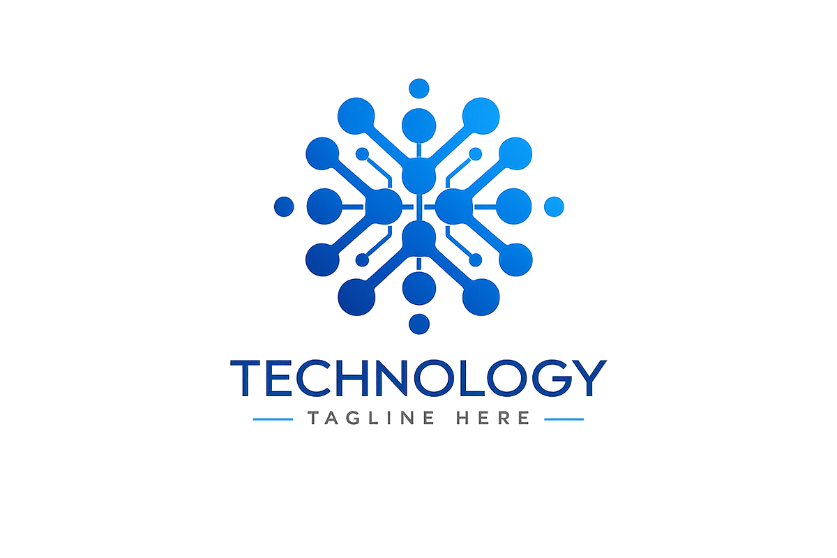 AI Network Technology Logo, a Branding & Logo Template by Art Studio Design (Photo 2 of 4)