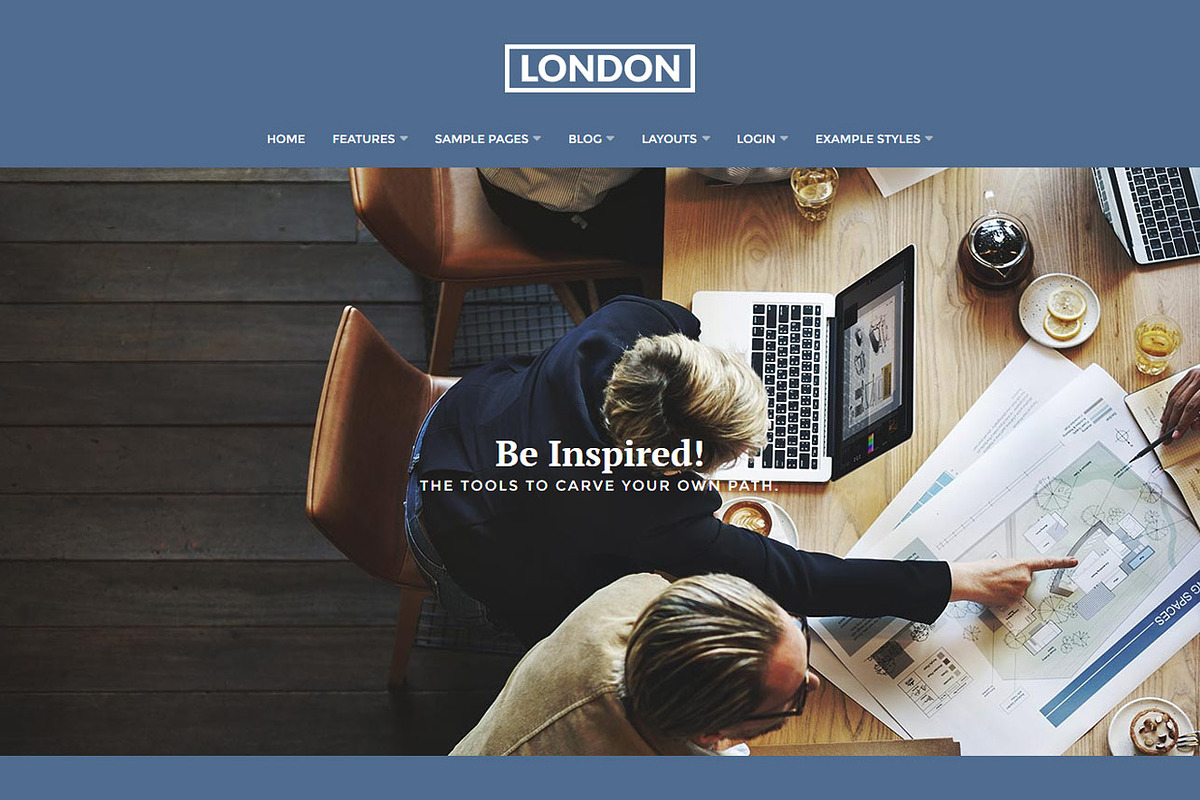 J51 - London, a Websites & App Template by Joomla51 (Photo 2 of 8)