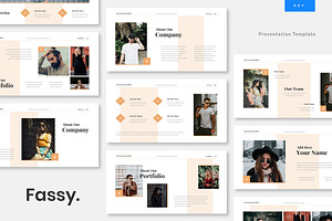Fassy - Lookbook Keynote Template