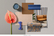 Material Moodboard Scene Creator, a Product Mockup by Ruby&Heart Collective (Thumbnail 6 of 20)