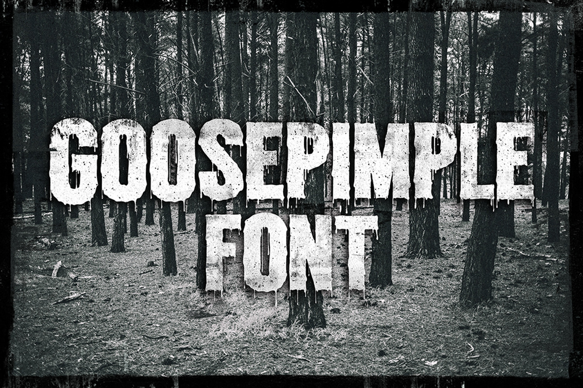 HALLOWEEN FONT preview 2