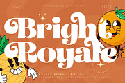 Bright Royale - Modern Retro Serif, a Serif Font by timelesstype.co (Thumbnail 1 of 20)