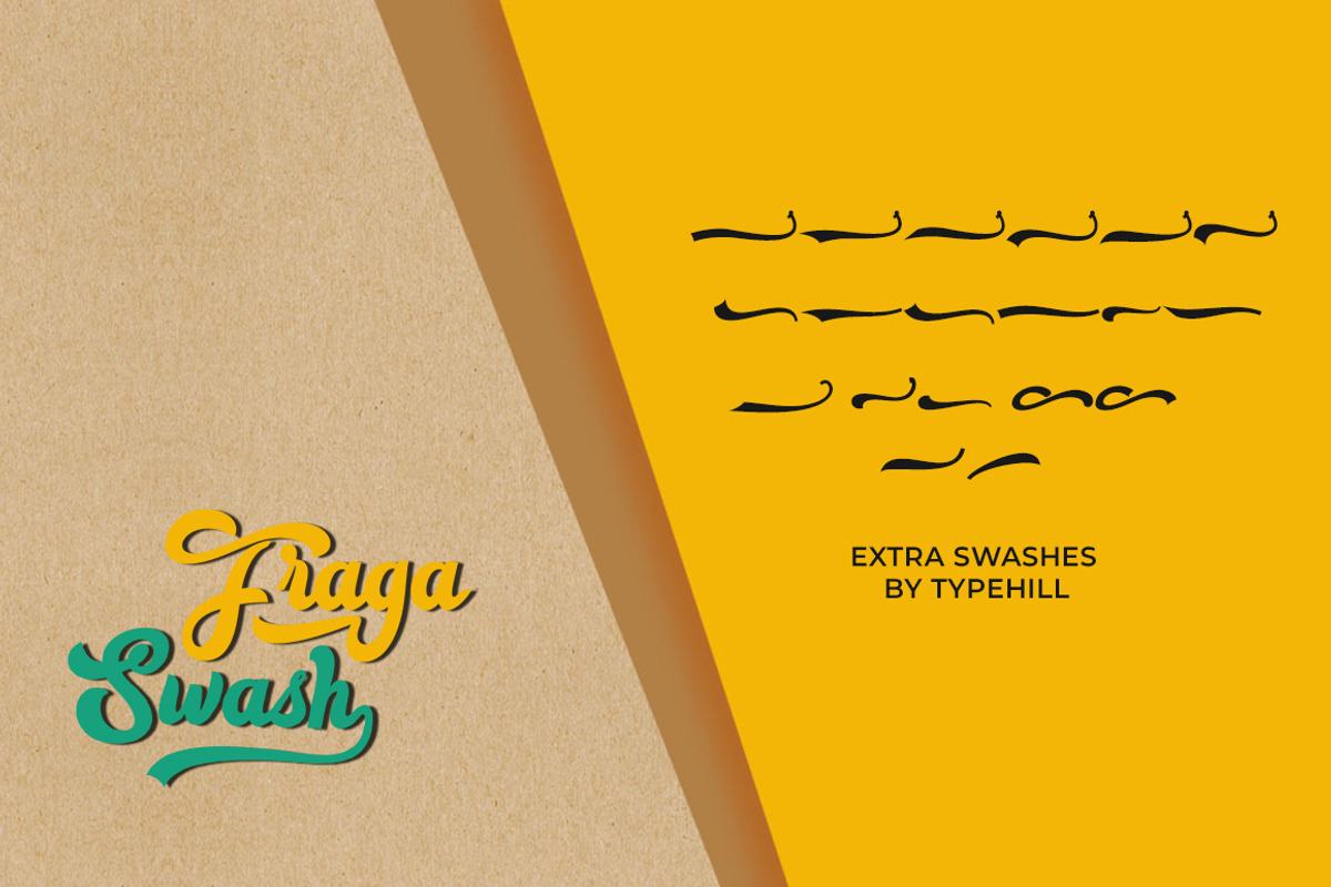 The Fraga Script, a Script Font by Typehill (Photo 10 of 10)
