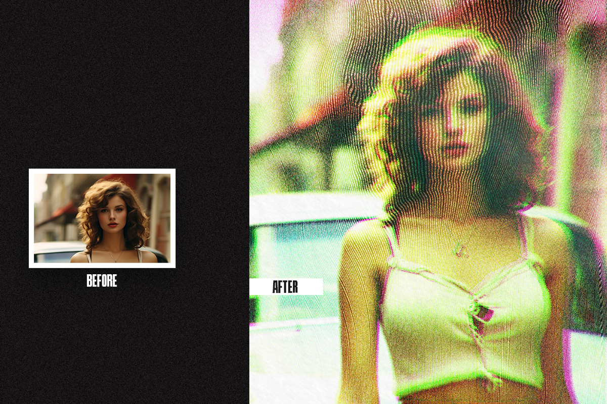 Vintage Tape Square, Poster Effect, a Layer Style Add-On by iDoodle Studio (Photo 2 of 4)