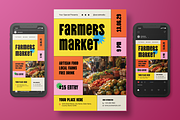 Farmer Market Flyer Set, a Flyer Template by Annora Studio (Thumbnail 2 of 6)