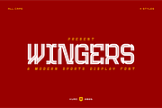 Wingers, a Sans Serif Font by KURO (Thumbnail 1 of 6)