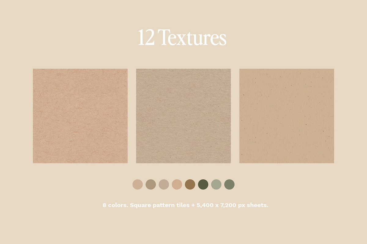 Natural Textures Seamless Patterns, a Texture Graphic by Basia Stryjecka (Photo 10 of 18)
