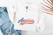 4th of July PNG, USA PNG, Retro, an Illustration by SharpMarketplace (Thumbnail 4 of 9)