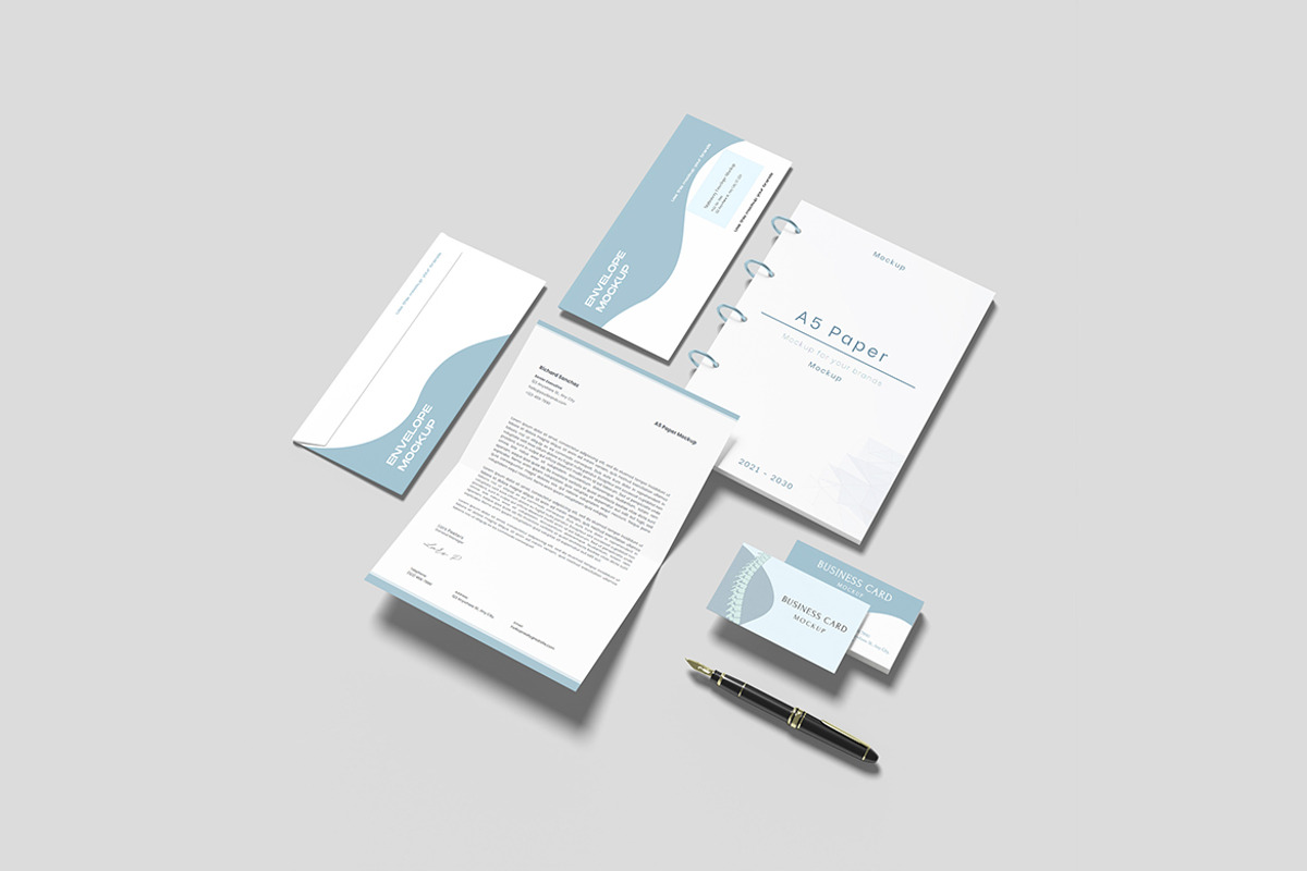 Corporate Stationery Mockup, a Product Mockup by ianmikraz (Photo 5 of 5)