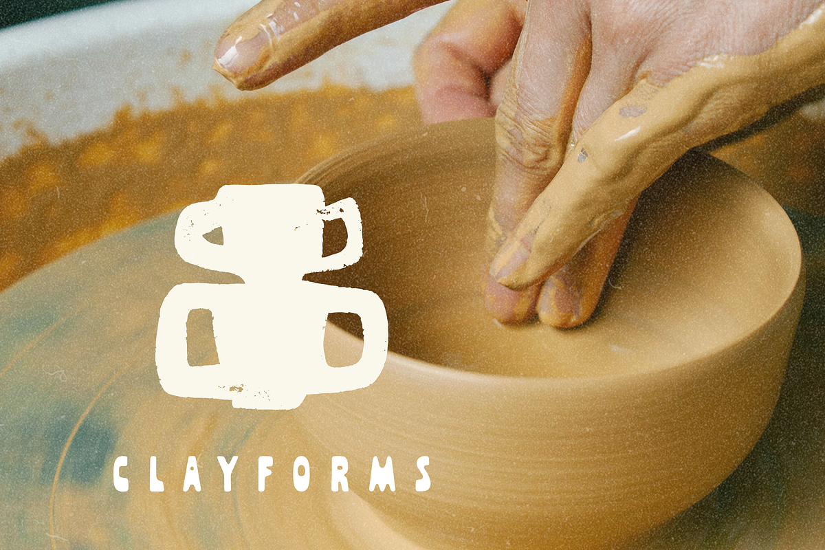 Clayforms: 50 Textured Pottery Forms, an Object Illustration by Veyla (Photo 9 of 12)