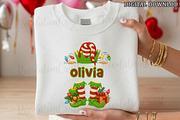 Crochet Personalized Christmas Elf P, an Illustration by OK Design (Thumbnail 2 of 4)