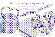 Pansies-Design pack, an Illustration by watercolorwild.graphics (Thumbnail 9 of 10)