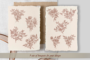 Vintage Floral collection, a Decorative Illustration by DamriNa art (Thumbnail 5 of 10)