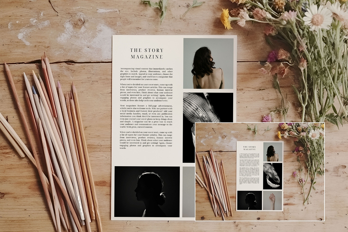 A4 Page Mockup Colouring PA-WI-01, a Books & Magazine Mockup by Callistemon Creative (Photo 10 of 10)