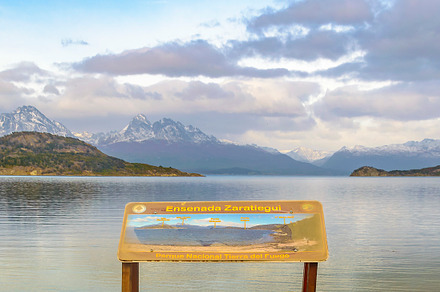 Zarategui cove, ushuaia, argentina, a Photo by DanFLCreativo