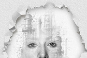 Mixed Art Photo Effect Template, an Action Add-On by Photoshop Action (Thumbnail 6 of 14)
