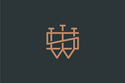 WS SM Monogram Logo, a Branding & Logo Template by Guna Studio (Thumbnail 3 of 4)