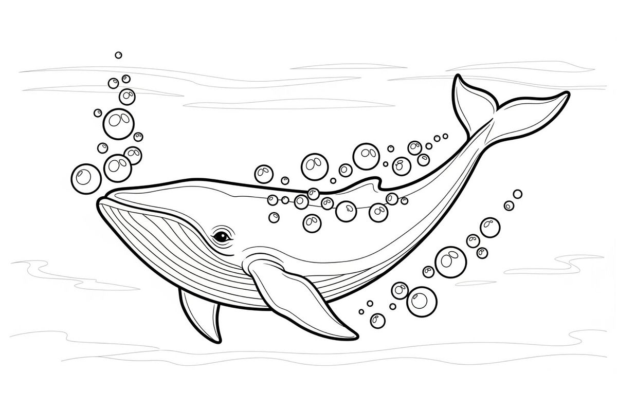 Whale Line Art Vector Bundle, an Illustration by yasushie (Photo 29 of 51)