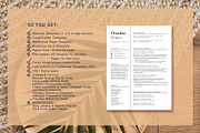 Professional Resume Template Word, a Resume Template by VictoriousVita (Thumbnail 8 of 8)