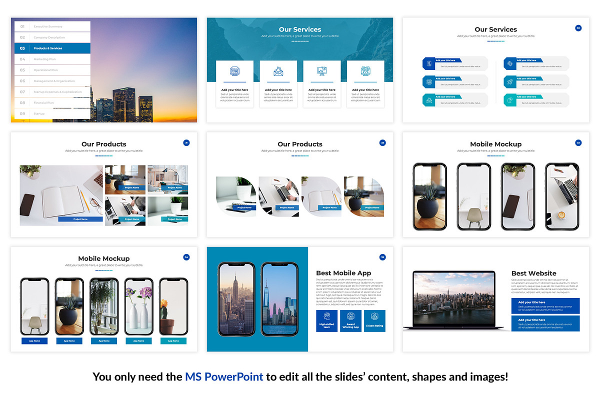 Startup Business Plan PowerPoint, a Presentation Template by SlideBunny (Photo 8 of 24)