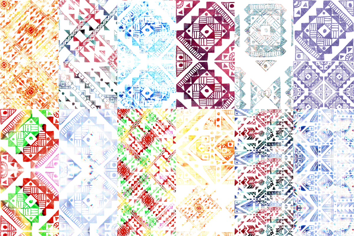 Tribal patterns, a Pattern Graphic by Art Sproot (Photo 2 of 4)