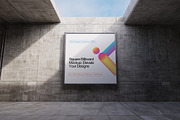 Square Billboard Mockup, an Advertising Mockup by Momogi (Thumbnail 4 of 5)