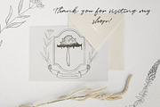 Hand Drawn Vector Vintage Mushrooms, a Decorative Illustration by foxsong (Thumbnail 11 of 12)