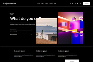 Creative Squarespace 7.1