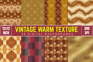 Christmas Vintage Warm Color Texture, a Background Photo by Ink Gallery