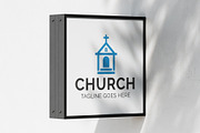 Church Logo Design Template, a Branding & Logo Template by Logo Lab (Thumbnail 2 of 4)