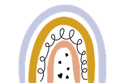 Rainbow set 20 PNG clip art, a Graphic by Favorites_Art (Thumbnail 8 of 9)
