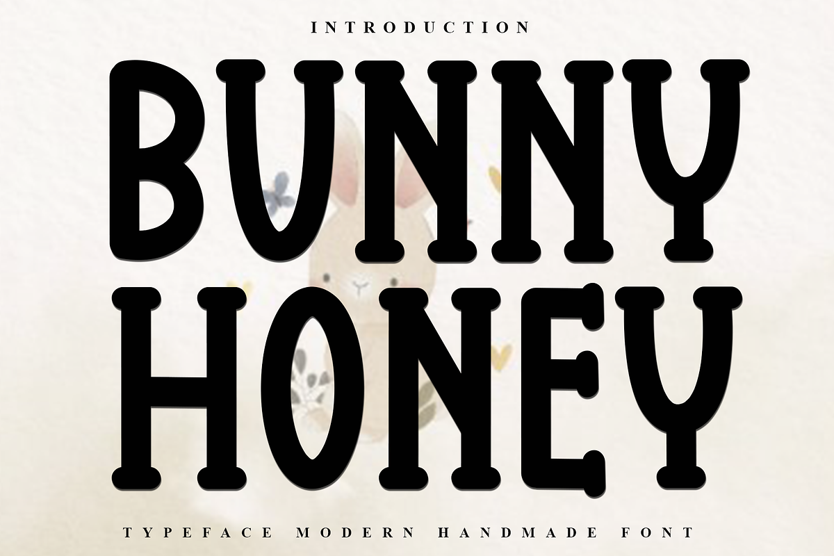 Bunny Honey, a Script Font by InermediaSTUDIO (Photo 1 of 9)