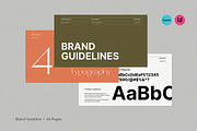 Brand Guidelines, a Templates & Theme by creathrivestudio (Thumbnail 1 of 13)