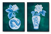 Chinese porcelain, a Pattern Graphic by Kate Demyanovska (Thumbnail 17 of 18)