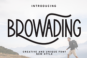Browading | Script Font, a Script Font by Scratchones (Thumbnail 1 of 9)