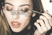 20 TopBeautyBlogger LightroomPresets, an Action Add-On by Olg Store (Thumbnail 1 of 8)
